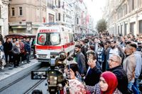 Minst sex personer omkom i attacken i Istanbul.