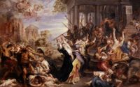 Peter Paul Rubens, ”Massaker av de oskyldiga”, 1636–38.