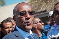 Ledare i Kenya och Somalia är oeniga om hur de ska hantera Muse Bihi, som leder utbrytarstaten Somaliland. Arkivbild från Somalilands huvudstad Hargeisa.