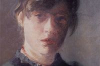 Självporträtt, Marie Triepcke Krøyer Alfvén.