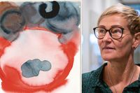 Ina Schuppe Koistinen forskar kring, och illustrerar, bakteriell vaginos.