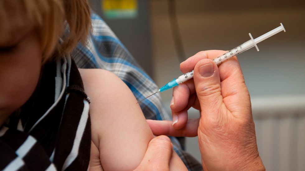 Barnvaccinationsprogrammet i Sverige har fungerat väl under pandemin, konstaterar Folkhälsomyndigheten. Arkivbild.