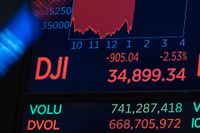 USA-börserna steg på måndagen. Arkivbild.