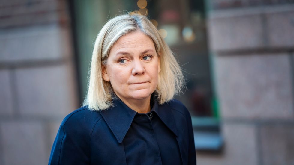 Statsminister Magdalena Andersson. Arkivbild.