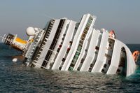 Costa Concordia gick på grund utanför Giglio 2012 och 32 människor dog. I medierna har kaptenen, Francesco Schettino, kallats för ”Kapten Ynkrygg” efter att han lämnat skeppet långt innan passagerarna räddats.
