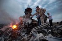 Samtliga 298 passagerare omkom när planet sköts ned över östra Ukraina för fem år sedan. Arkivbild.
