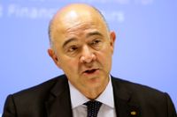 EU:s skattekommissionär Pierre Moscovici. Arkivbild.