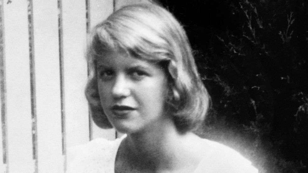 Sylvia Plath (1932–1963).