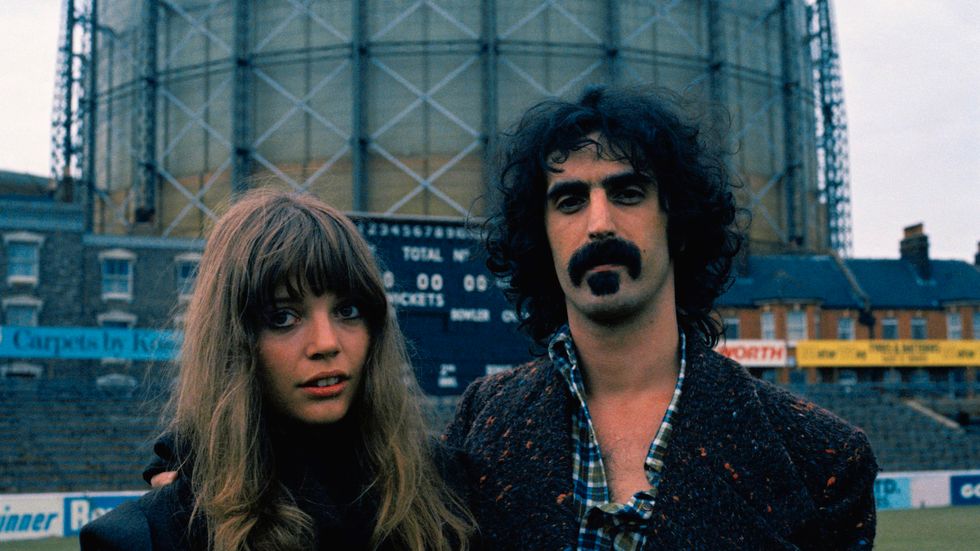 Gail och Frank Zappa, 1972.