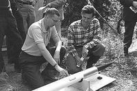 "Plutnik" inspekteras i början av 60-talet då universum öppnade upp sig även för svenska forskare.