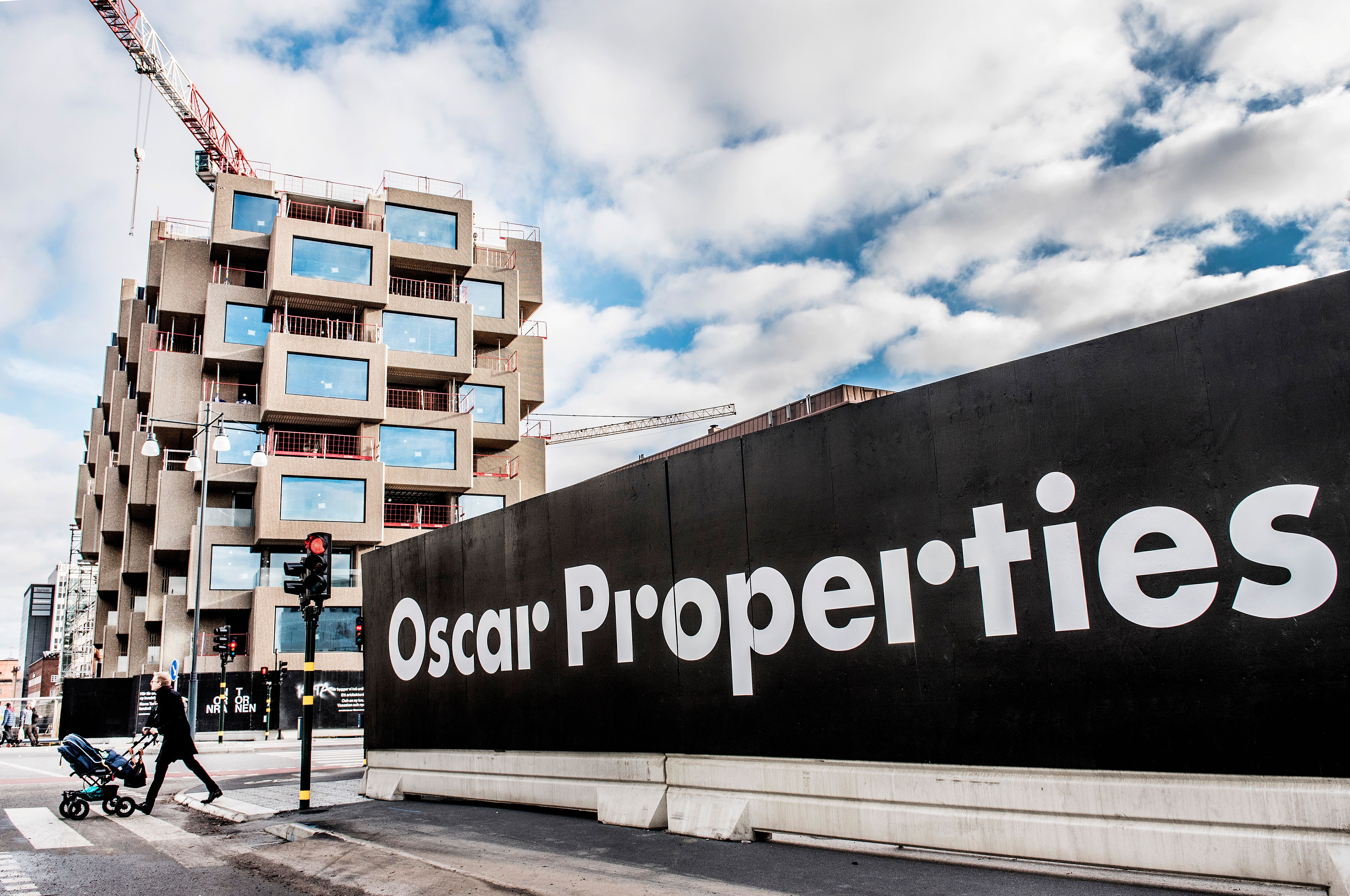 Oscar Properties bostadsbygge Norra tornen.