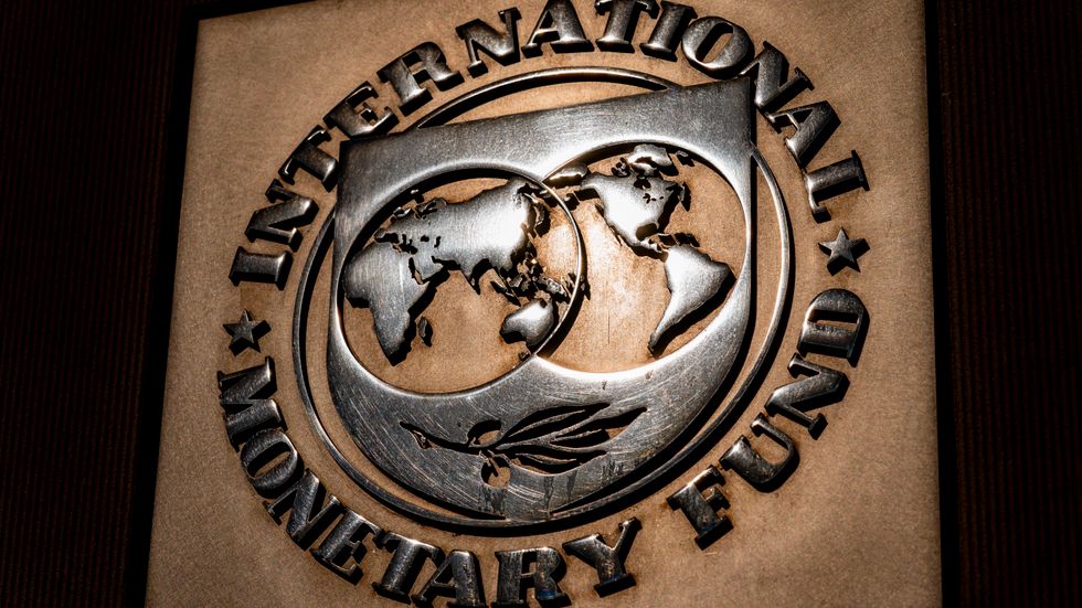 Gita Gopinath, chefsekonom på Internationella valutafonden (IMF), varnar för att inflationstrycket byggs upp. Arkivbild.