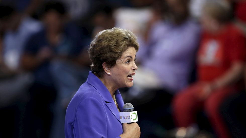 Brasilens president Dilma Rousseff.