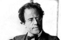 Kompositören Gustav Mahler (1860-1911). 