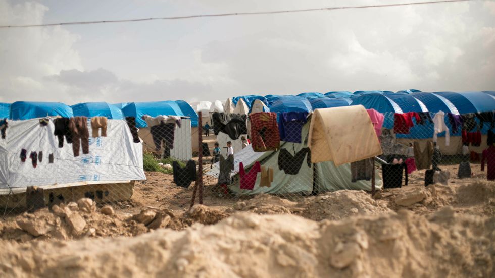 Somalias EU-ambassadör Ali Said Faqi säger att landet planerar för att ta hem kvinnor och barn från al-Hol-lägret i Syrien. Arkivbild.