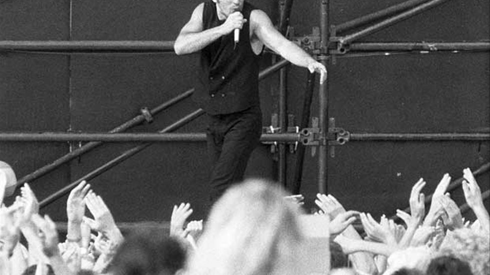 Bruce Springsteen på Stockholms stadion 1988.