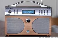 En så kallad dab-radio.