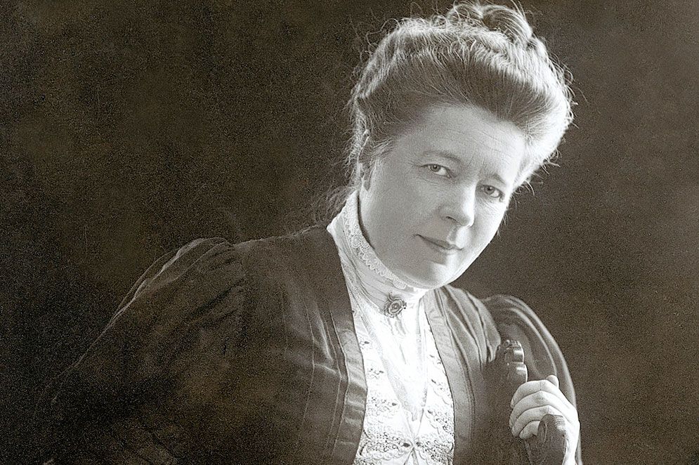 Selma Lagerlöf (1858–1940), fotograferad 1906.