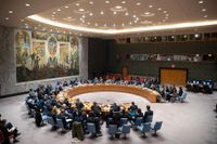 FN:s säkerhetsråd har avvisat USA:s förslag att förlänga ett vapenembargo mot Iran på obestämd tid. Arkivbild.