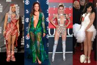 Lady Gaga, Jennifer Lopez, Miley Cyrus och Björk.