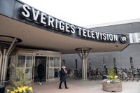 Moderaterna vill banta public service. På bilden SVT-huset i Stockholm. Arkivbild.