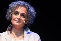 Arundhati Roy kommer till Bokmässan i Göteborg i september. Arkivbild.