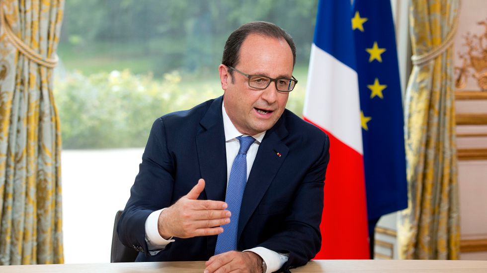 Francois Hollande.