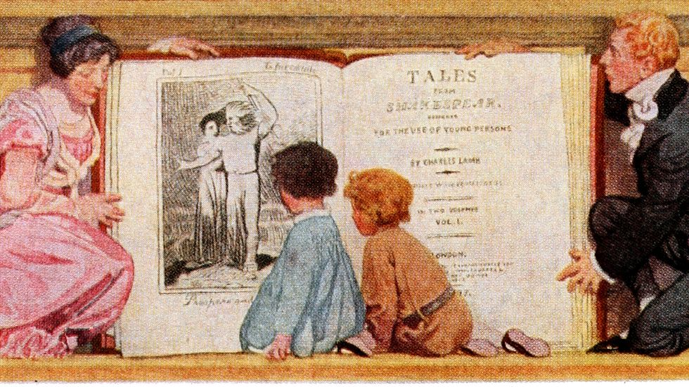 Illustration ur Charles och Mary Lambs ”Tales from Shakespeare”.