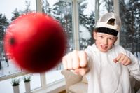 Trettonårige Erik från Sundsvall är en mästare på boxboll. Han klarar av att slå hela 47 slag på 10 sekunder. 
