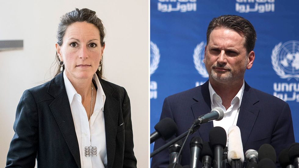 Korruptionsexperten Louise Brown säger att det är ”obegripligt” hur UNRWA-chefen Pierre Krähenbühl kan sitta kvar under pågående utredning.