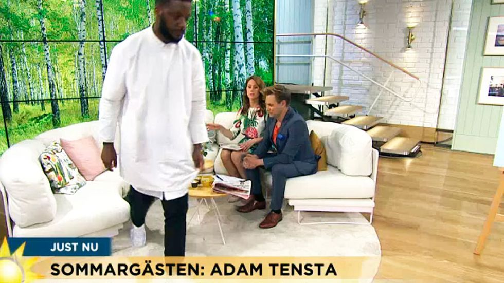 Adam Tensta lämnar TV4:s soffa. Här nedan följer några andra antirasistiska protester.
