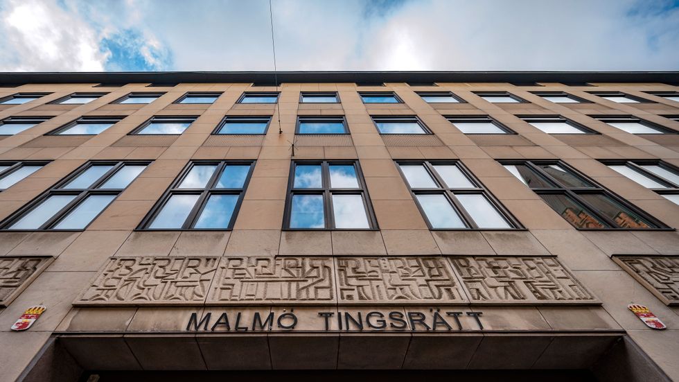 Malmö tingsrätt dömer en man till tolv års fängelse för mordförsök. Arkivbild.