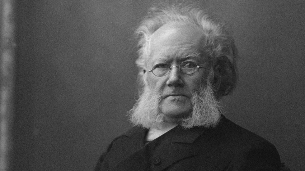 Henrik Ibsen (1828–1906).