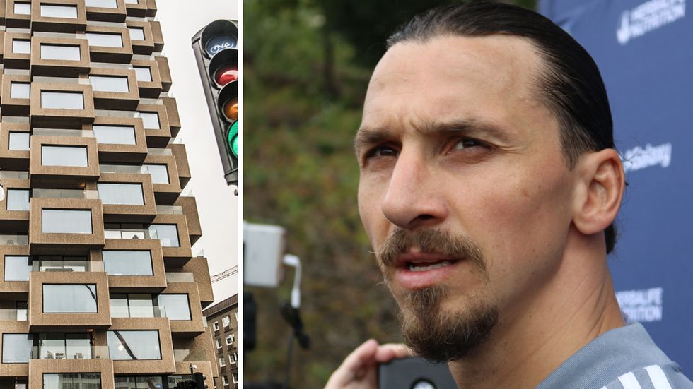Zlatan Ibrahimovic dementerar ryktena om att han köpt lägenhet i Norra tornen.