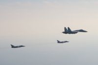 Försvarsmaktens egna bilder visar de ryska flygplanen som kränkte svenskt luftrum i samband med en militärövning tidigare i år.