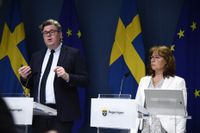 Justitieminister Gunnar Strömmer (M) och åklagaren Lise Tamm, som efter sommaren blir regeringens utredare.