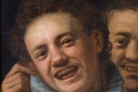 ”Två skrattande män” av Hans von Aachen (1552–1615).