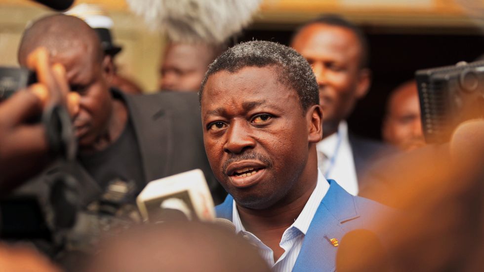 Faure Gnassingbe är president i Togo. Arkivbild.