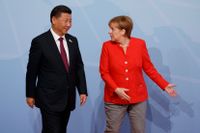 Vad händer med Kinas och EU:s relation när Tysklands förbundskansler Angela Merkel nu slutar? Merkel har varit populär i Peking för sin pragmatiska inställning. Arkivbild.