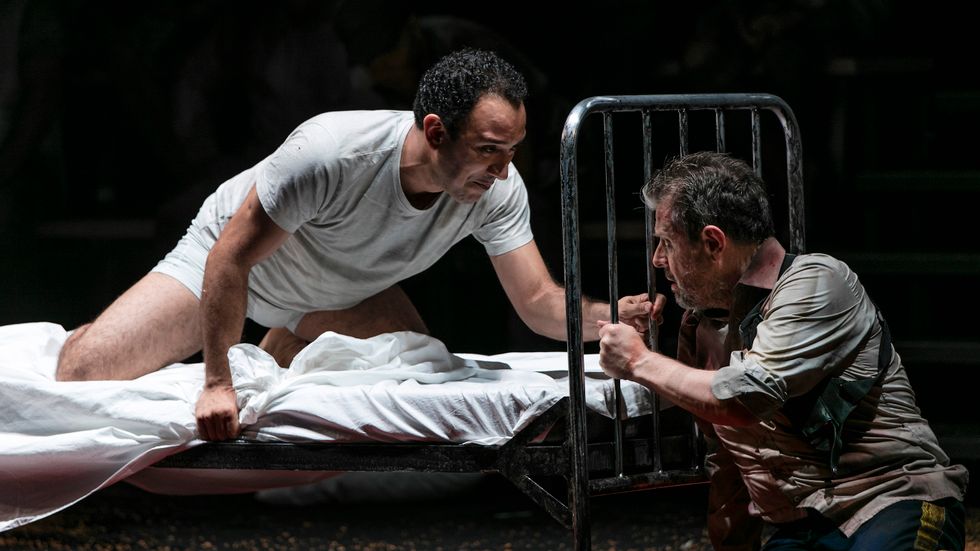 Luciano Botelho och Paul Nilon i ”Idomeneo”.