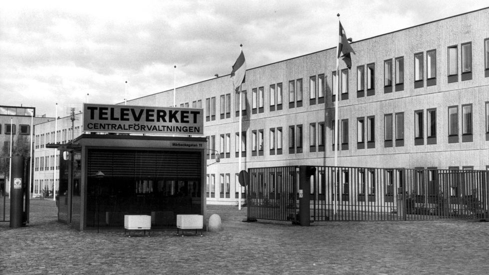 Televerket i Stockholm 1978.