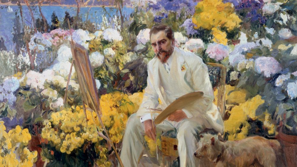 Joaquin Sorolla, ”Louis Comfort Tiffany”, 1911.