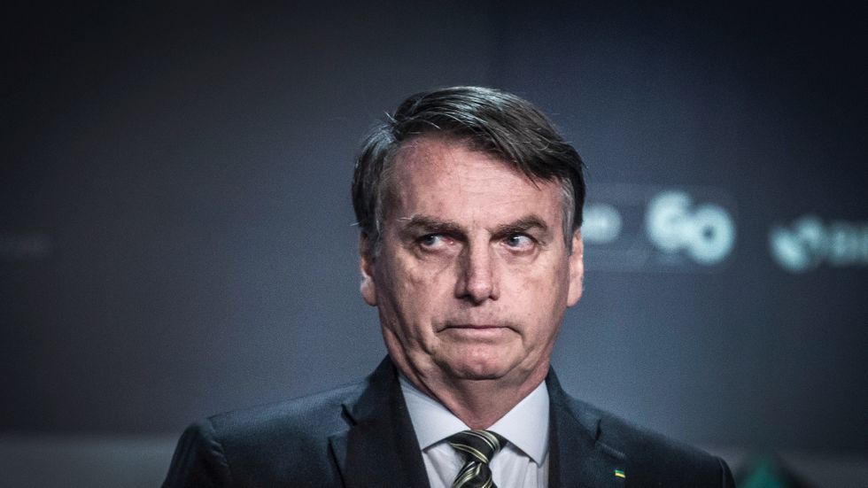 Brasiliens president Jair Bolsonaro har flera skandaler att ta itu med.