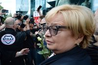 Chefsdomaren i Polens högsta domstol, Malgorzata Gersdorf, har vägrat att gå i pension. Arkivbild.