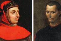 Francesco Petrarca (1304–74) och Niccolò Machiavelli (1469–1527) speglar olika sidor av renässanshumanismens ideal.
