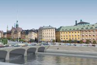 ”Vattentorget mellan broarna” enligt förslaget från Ny syn på Slussen.
