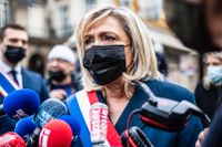 Det pekar uppåt i opinionen för Marine Le Pen och hennes parti Nationell samling. 