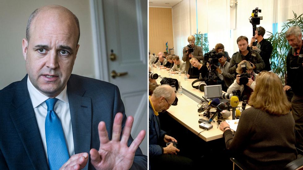 Fredrik Reinfeldt fick en jobbig inledning då bland annat Cecilia Stegö Chilò avgick