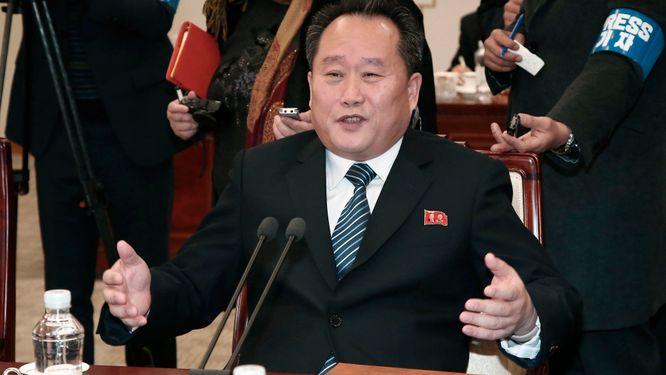 Nordkoreas utrikesminister Ri Son-Gwon. Arkivbild