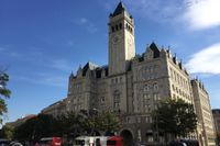 Trump International Hotel i Washington D.C huserar i stadens gamla postkontor.